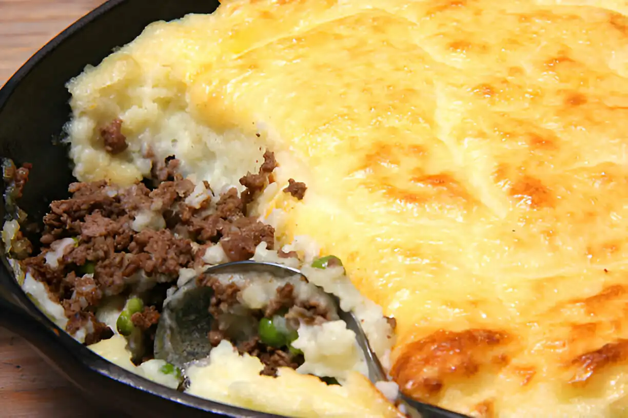 Cheesy Loaded Meatloaf Casserole