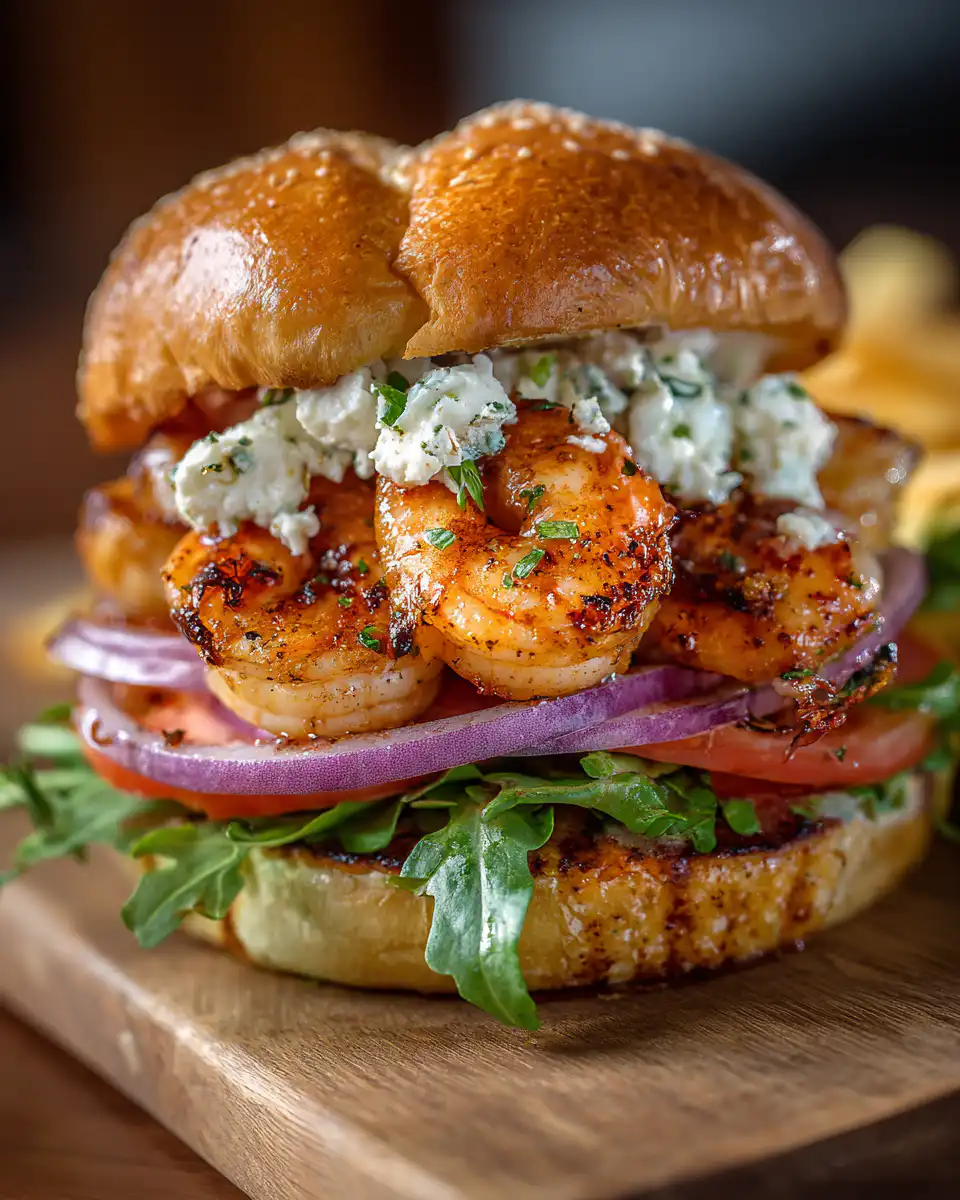 shrimp burger