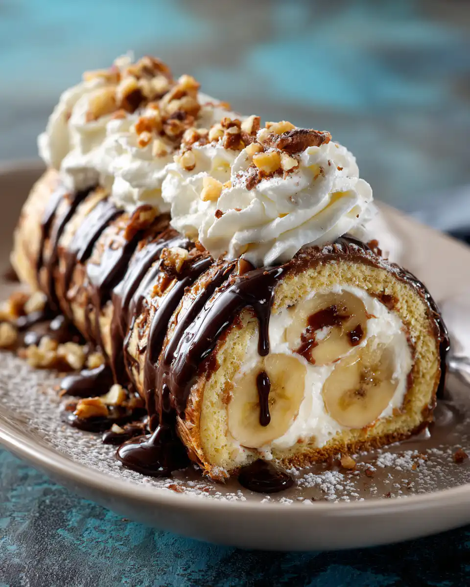 Banana Chocolate Dream Roll