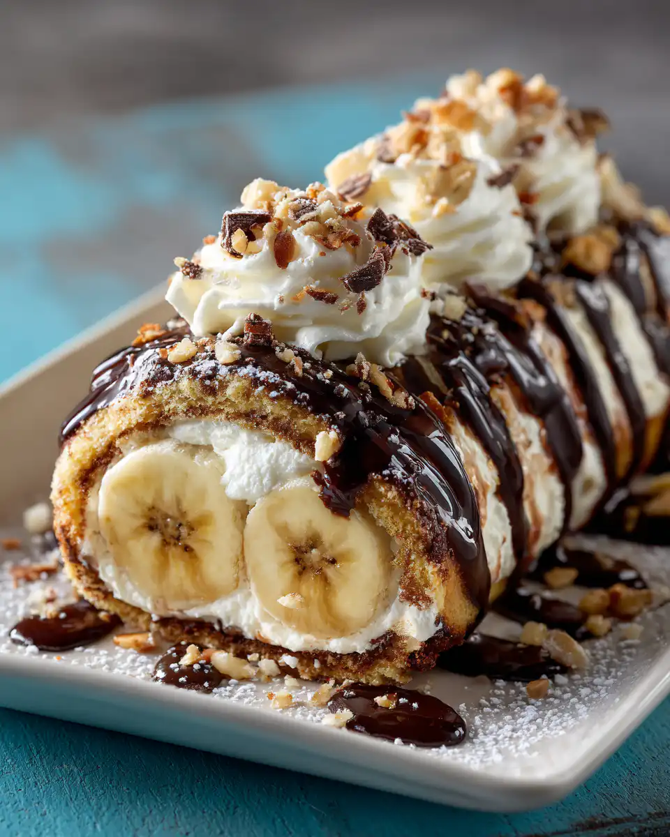 Banana Chocolate Dream Roll