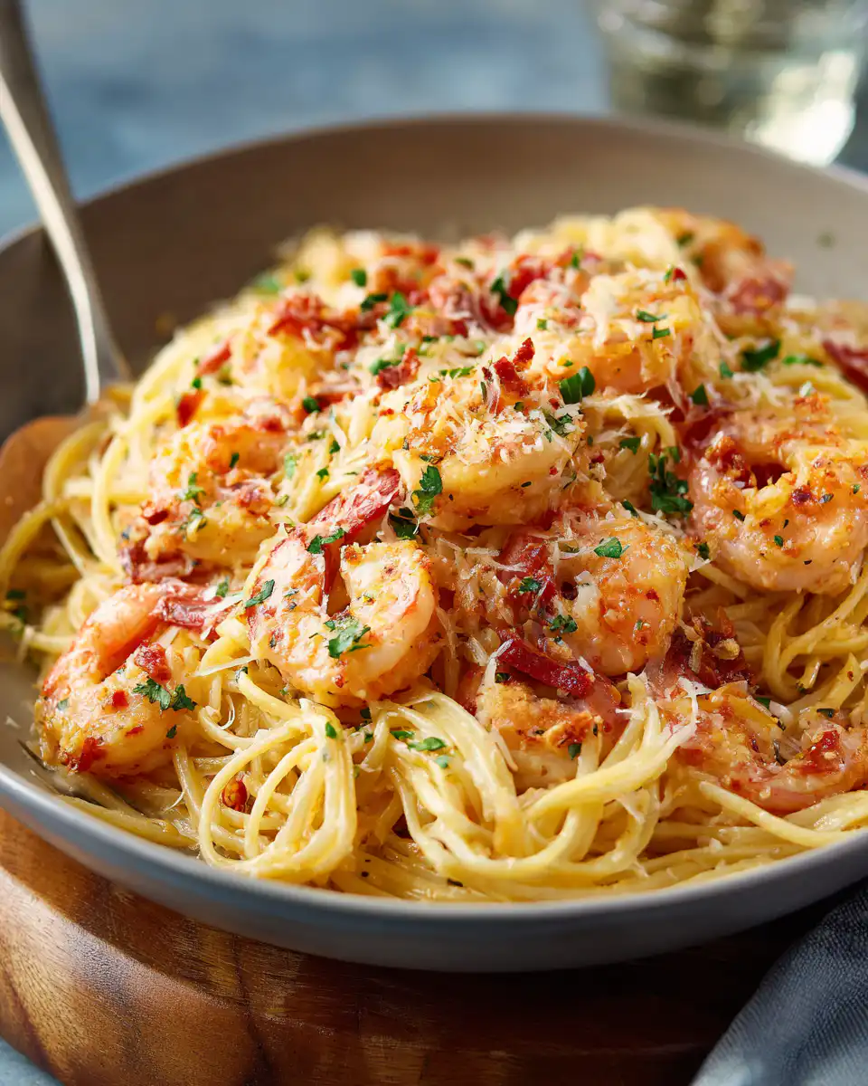 Bang Bang Shrimp Pasta
