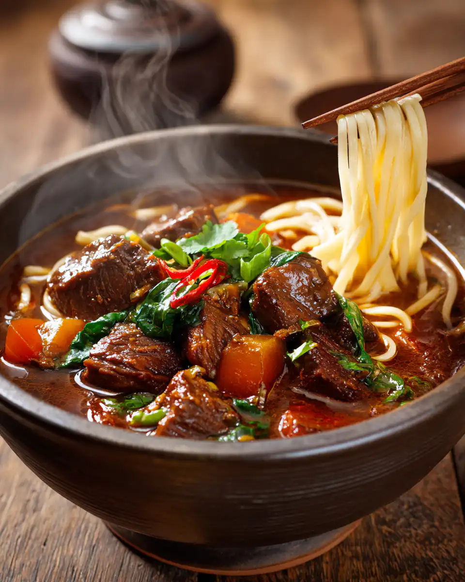 Beef and Noodles Stew