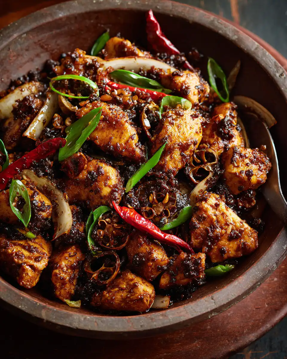Black Pepper Chicken