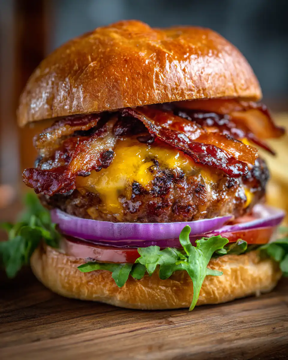 Bourbon BBQ Bacon Cheeseburger Meatball