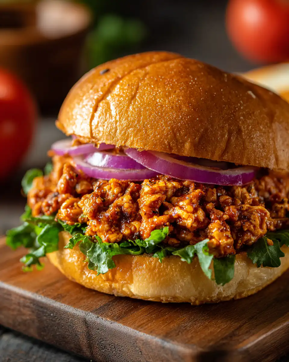 Cajun Chicken Sloppy Joes