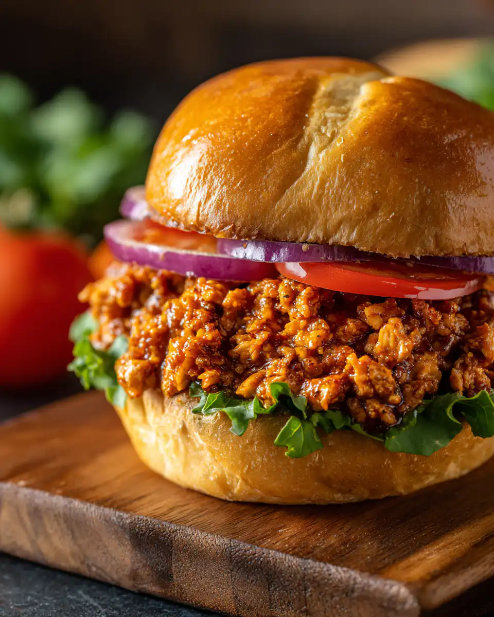 Cajun Chicken Sloppy Joes