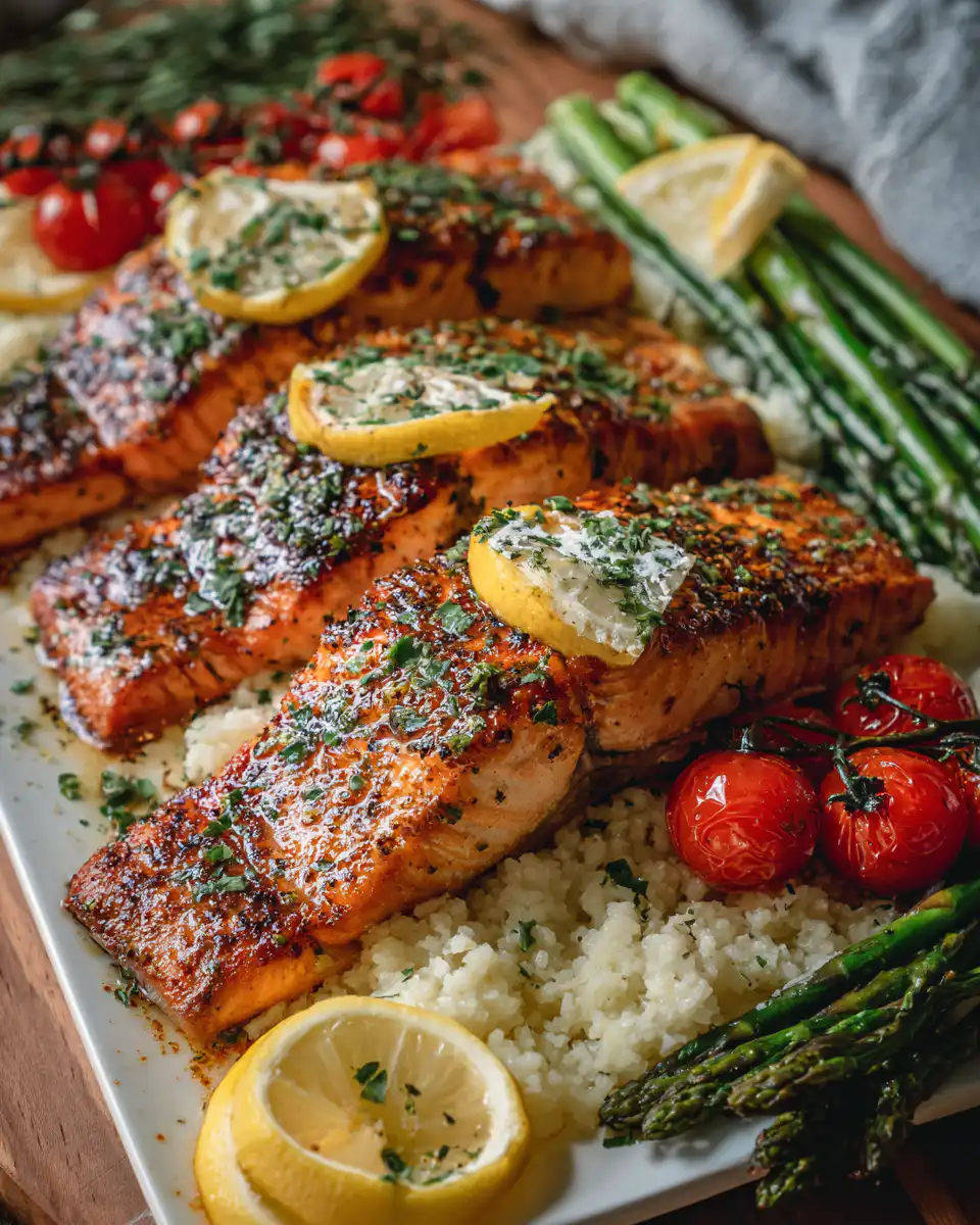Cajun Honey Butter Salmon