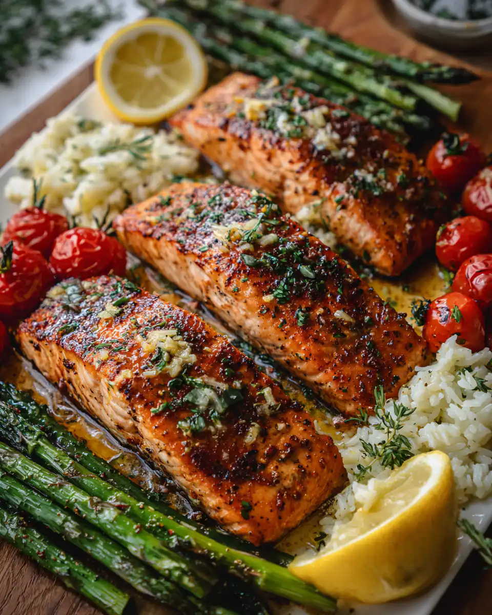 Cajun Honey Butter Salmon