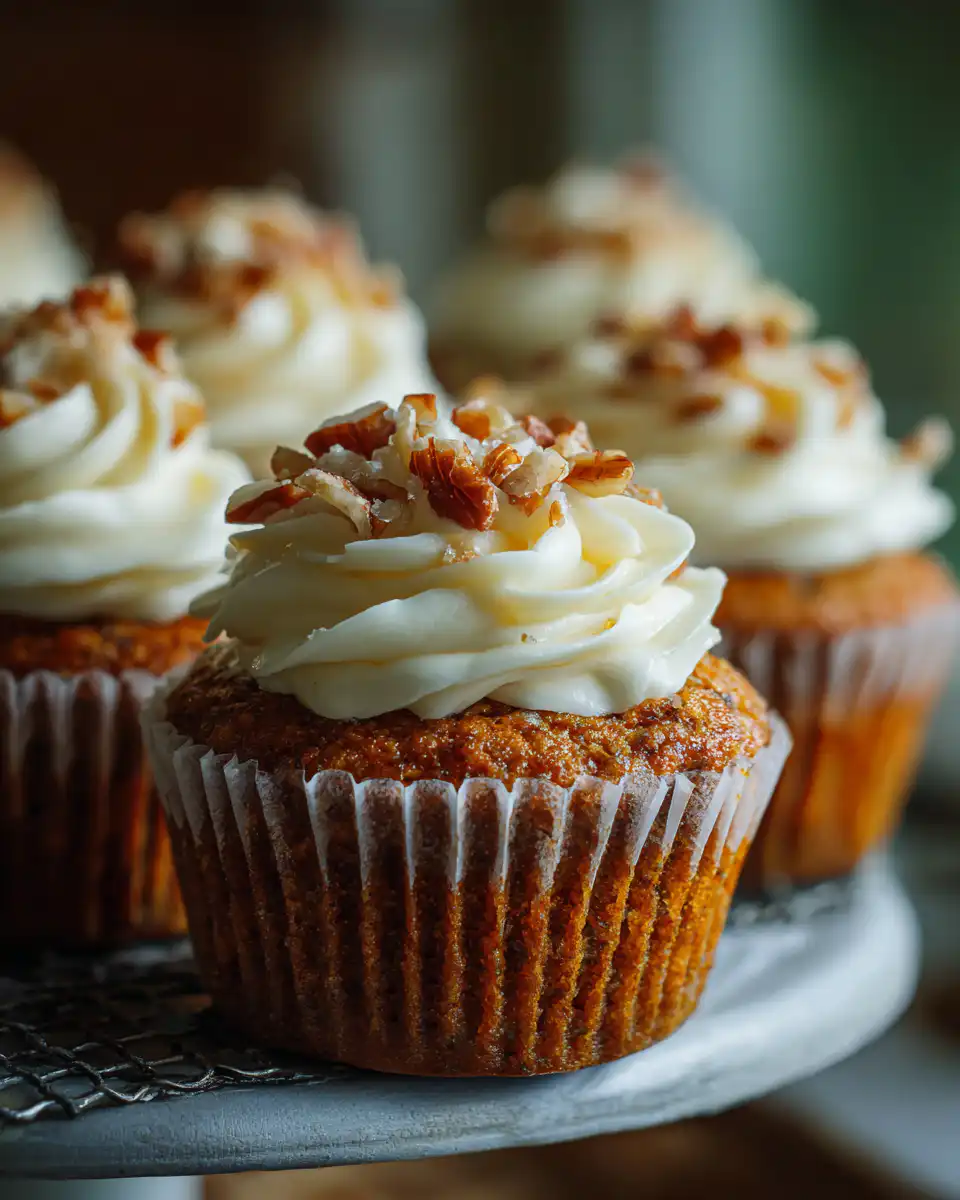 Carrot Cake Cupcakes Recipe