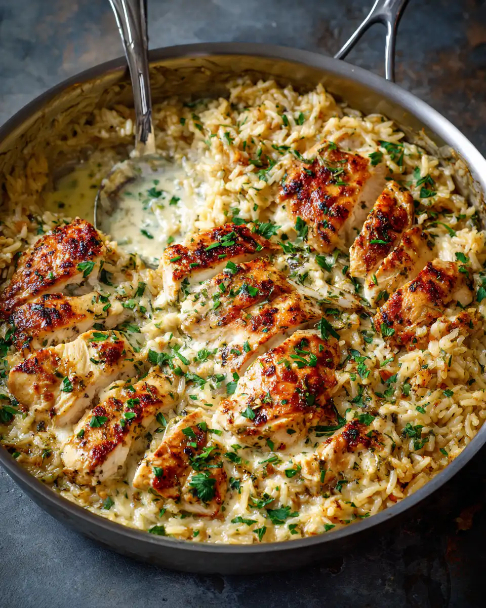 Cheesy Chicken and Rice