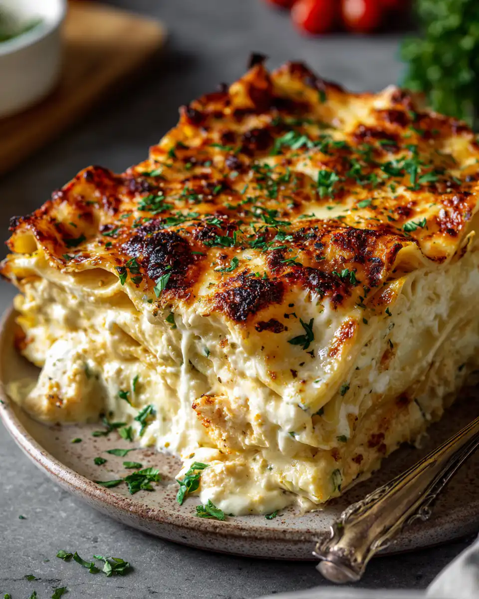 Chicken Alfredo Lasagna