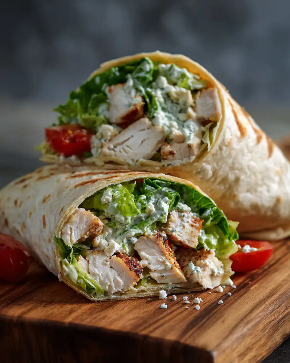 Chicken Caesar Wrap Recipe