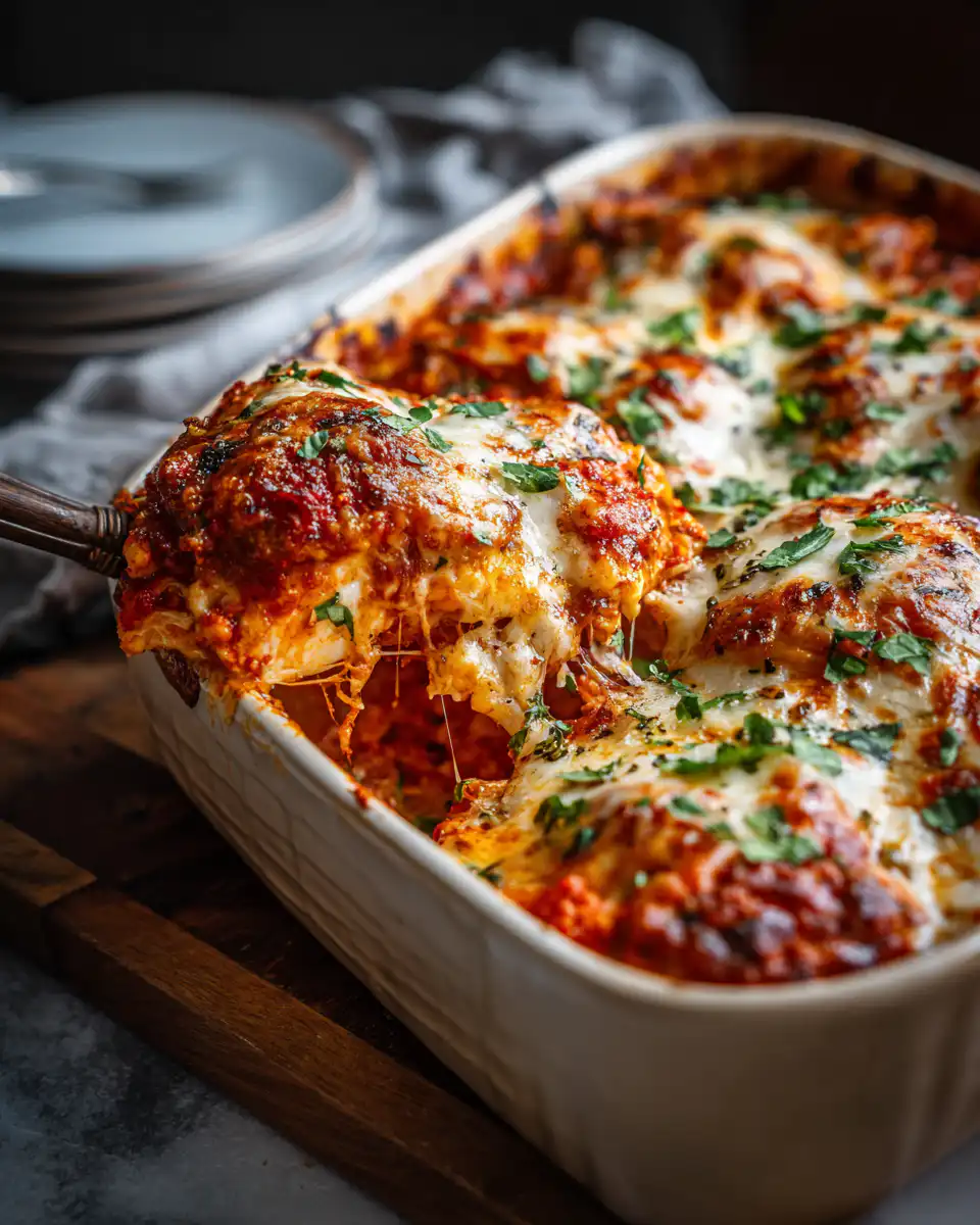 Chicken Parmesan Casserole