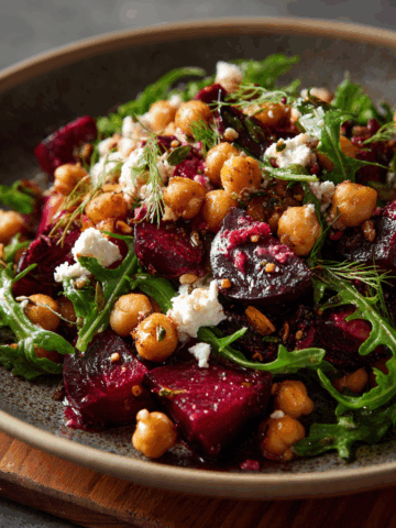 Chickpea, Beet & Feta Salad
