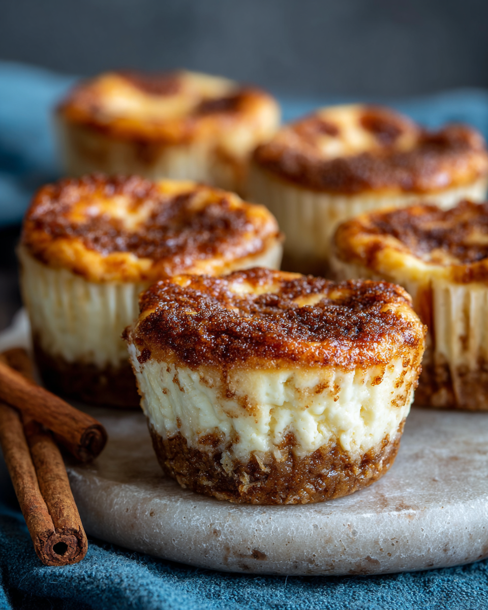 Cinnamon Cheesecake Muffins for Beginners