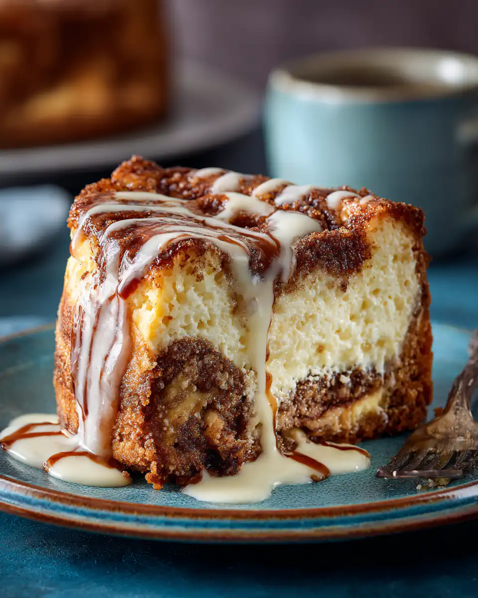 Cinnamon Roll Cheesecake