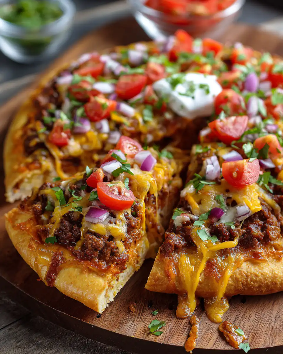 Copycat Taco Bell Mexican Pizza