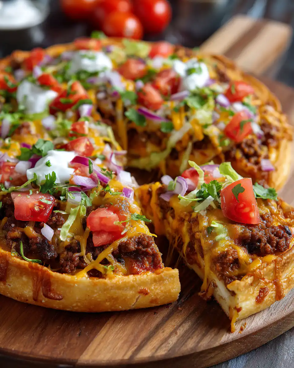 Copycat Taco Bell Mexican Pizza
