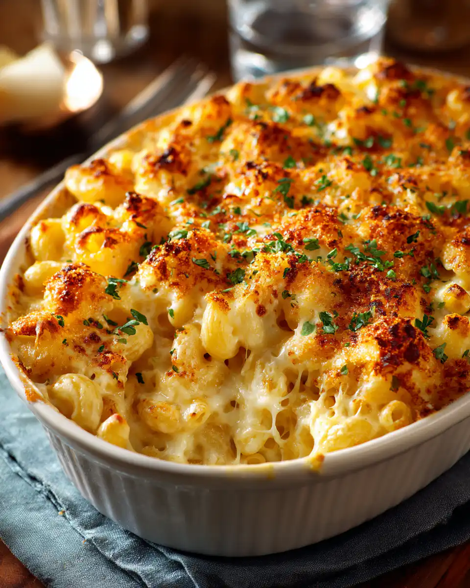 Creamy Baked Mac and Cheese