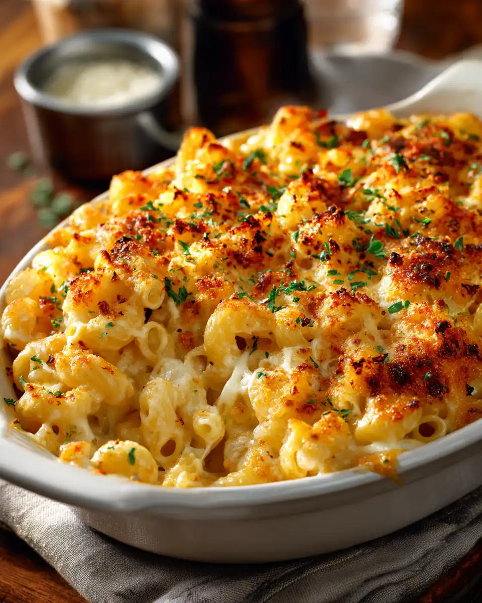 Creamy Baked Mac and Cheese
