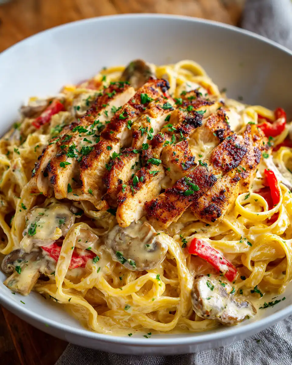 Creamy Cajun Chicken Pasta
