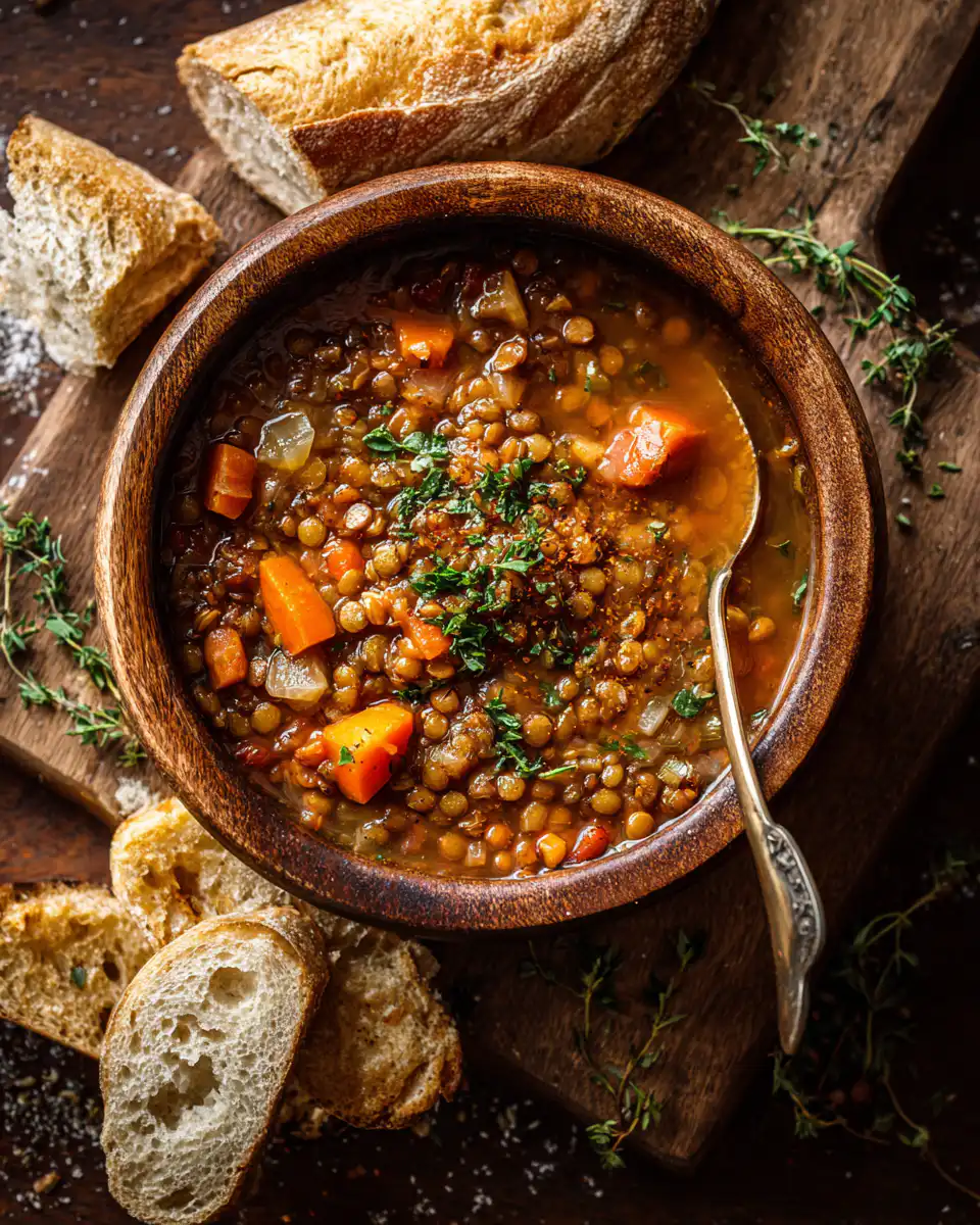 Crockpot Lentil Soup