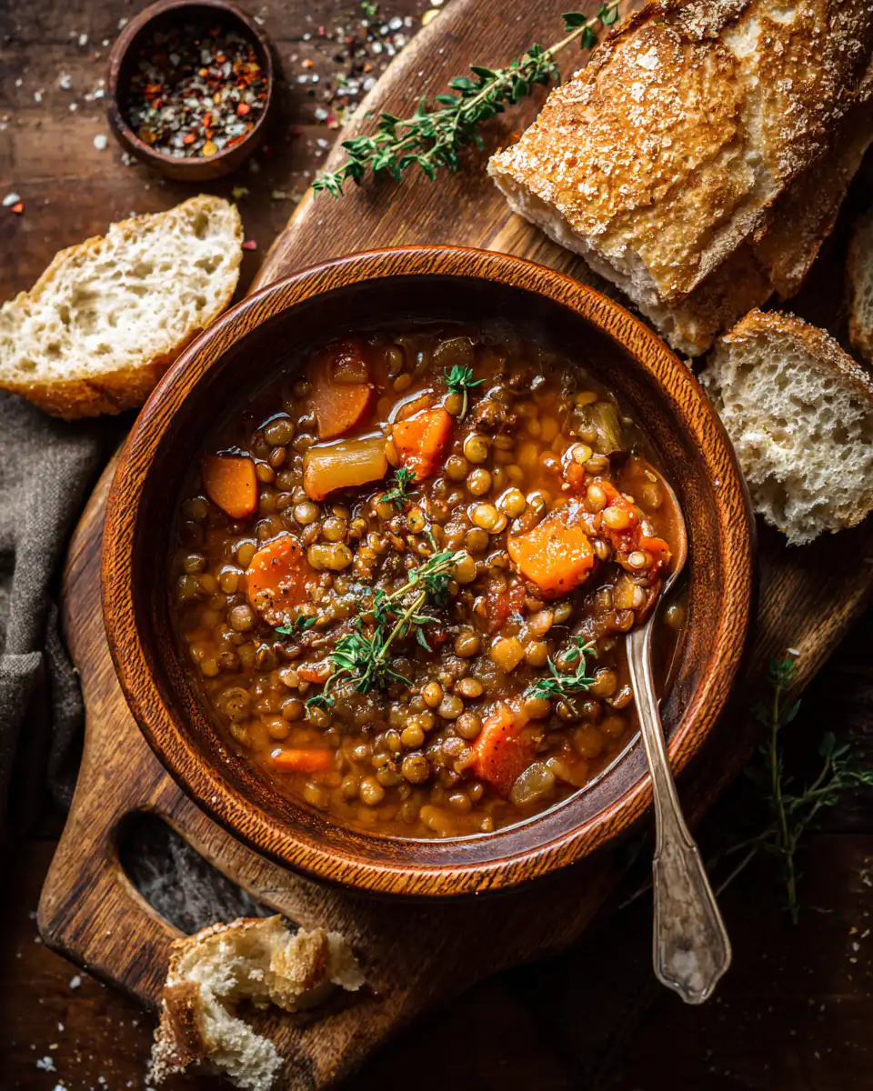 Crockpot Lentil Soup