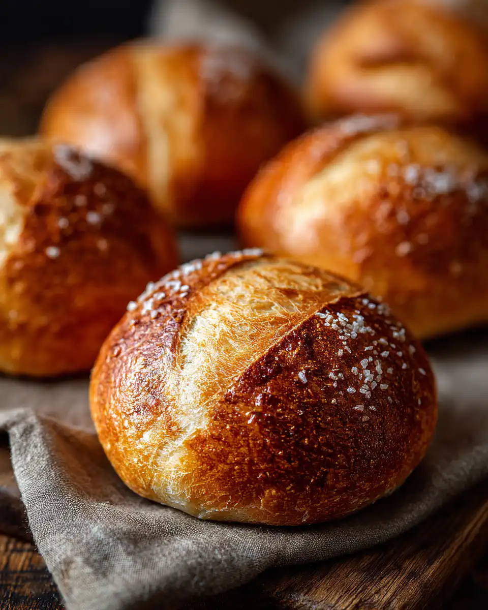 Crusty Chewy French Bread Rolls
