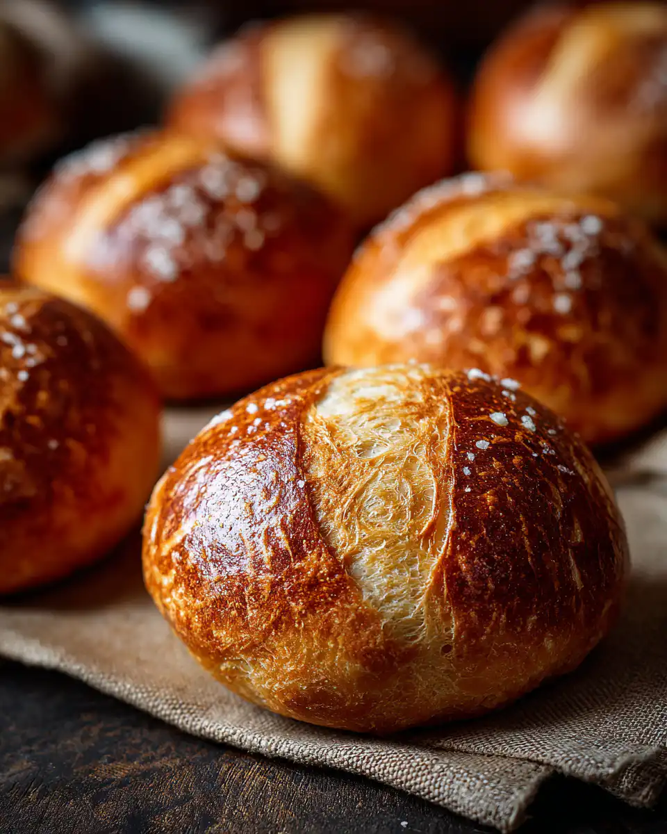 Crusty Chewy French Bread Rolls