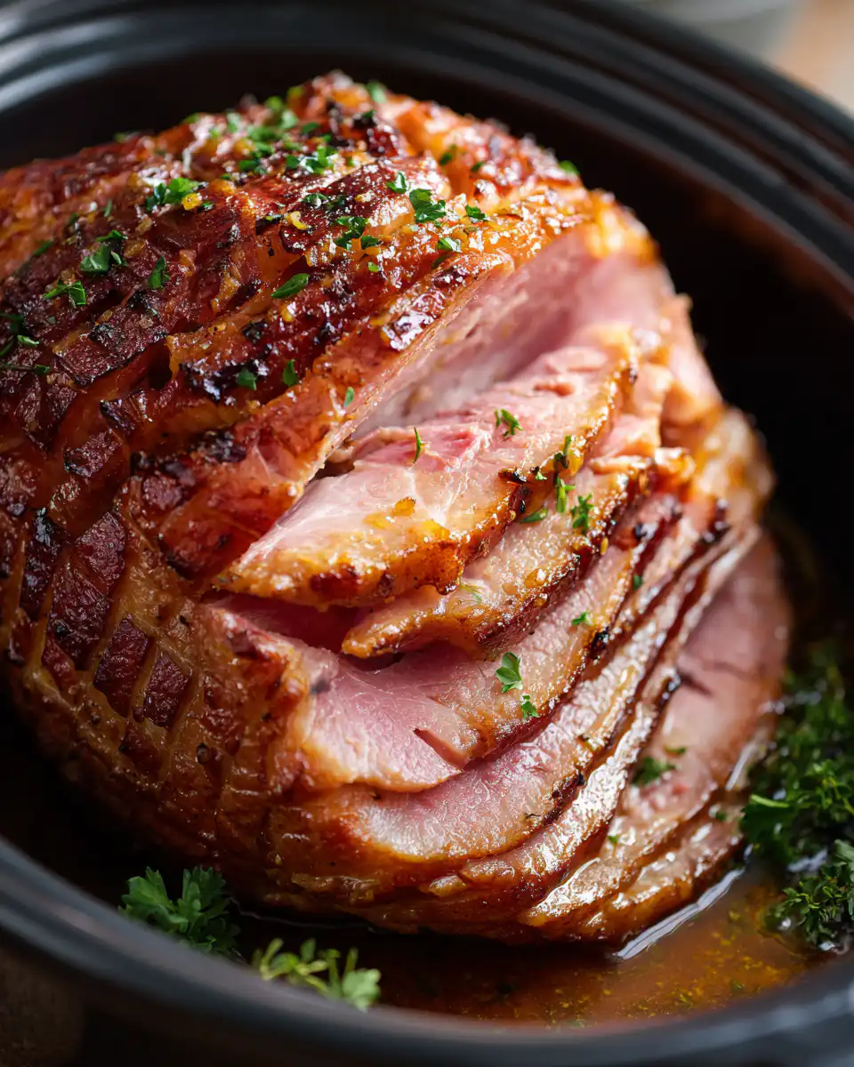 Easter Crock Pot Ham