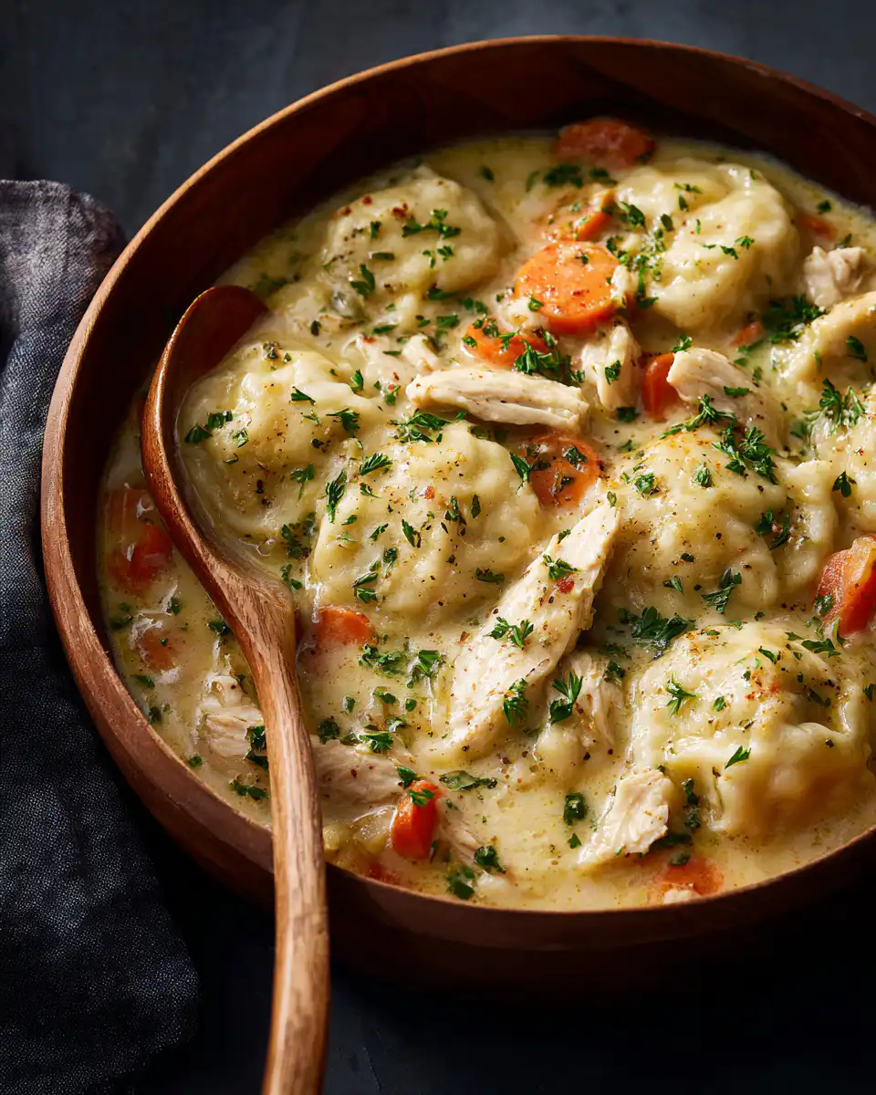 Gluten Free Chicken and Dumplings Recipe