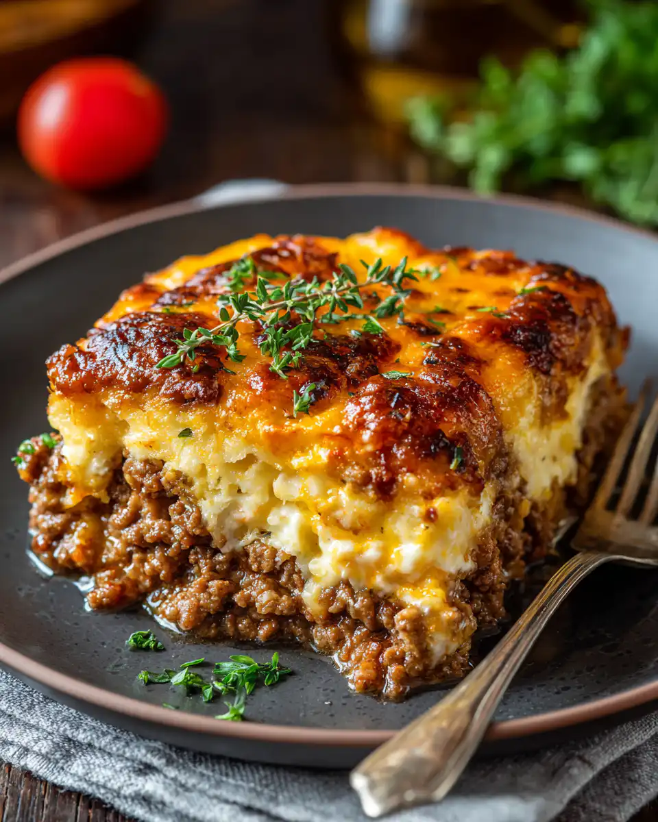 Gluten Free Hamburger Casserole Recipe