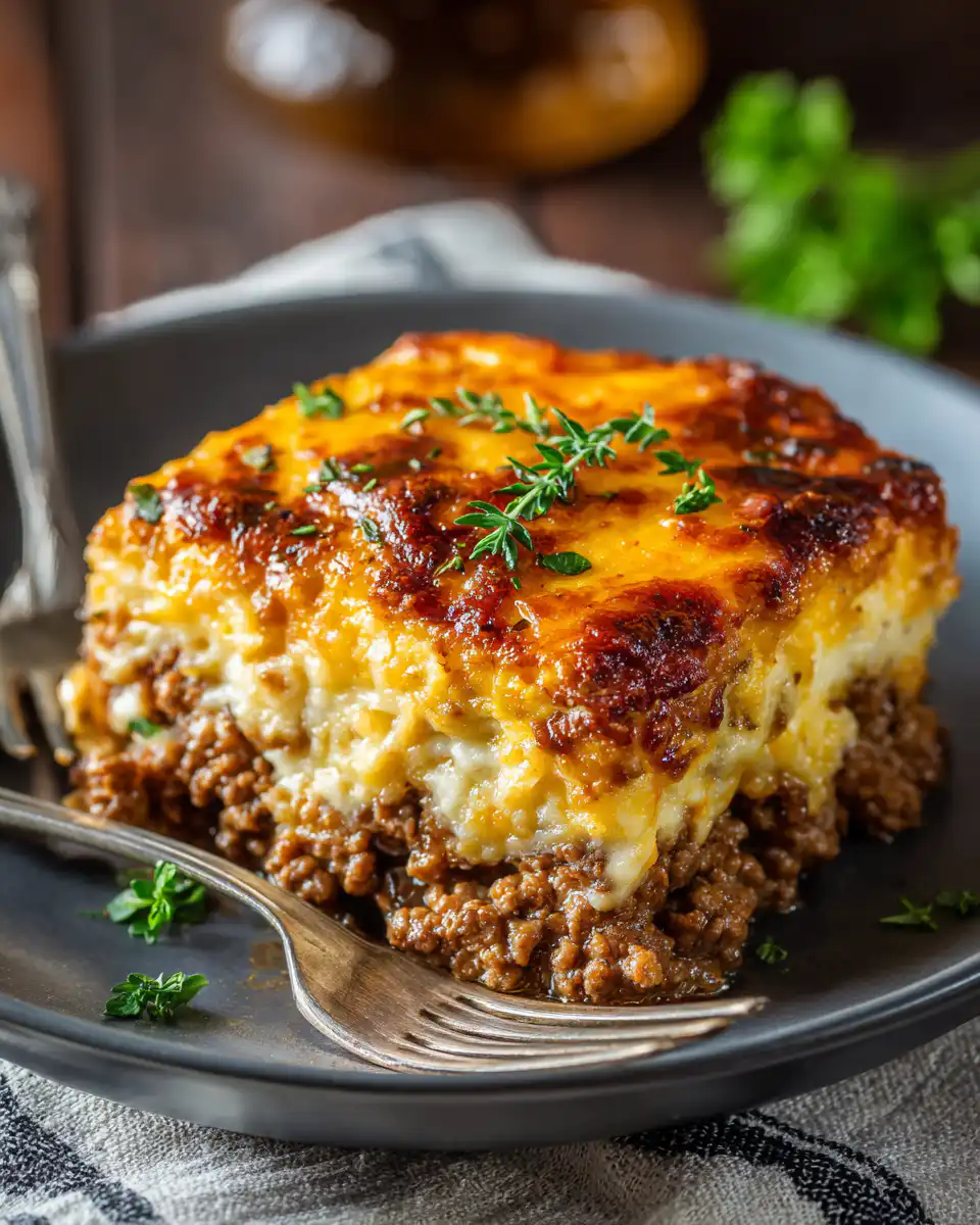 Gluten Free Hamburger Casserole Recipe
