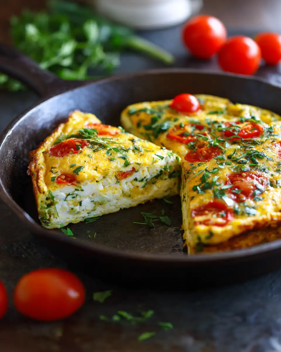 Herb & Cheese Frittata