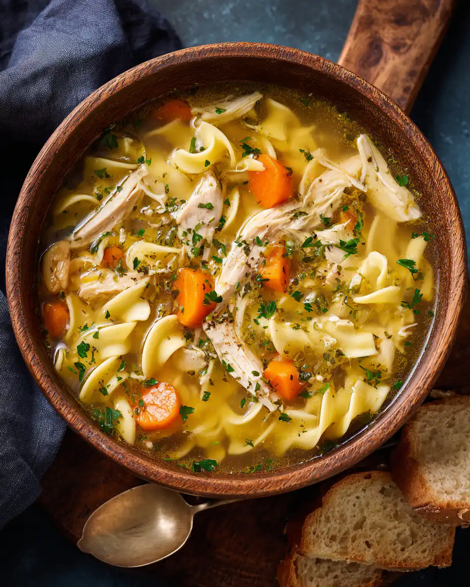 Homemade Chicken Noodle Soup
