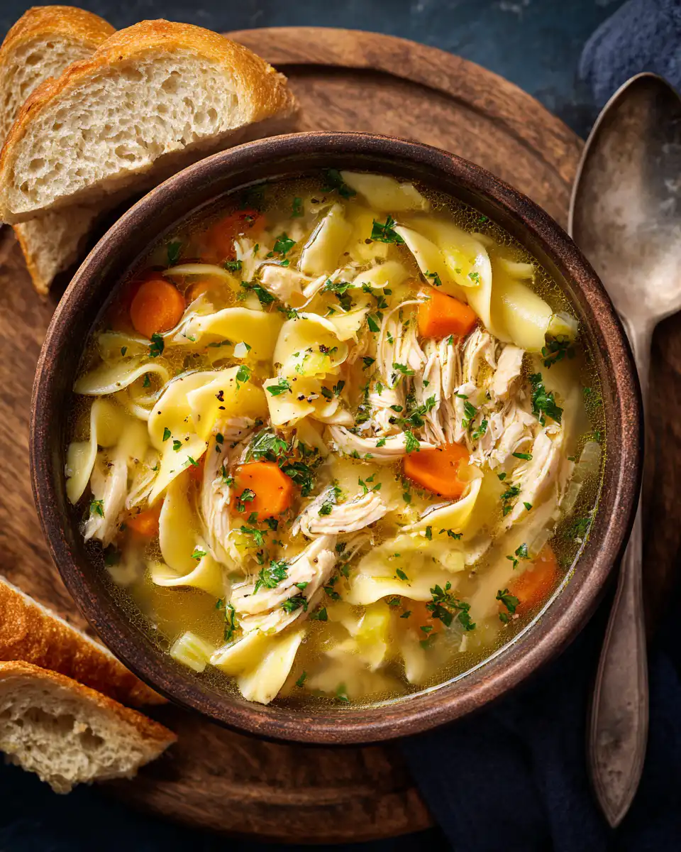 Homemade Chicken Noodle Soup