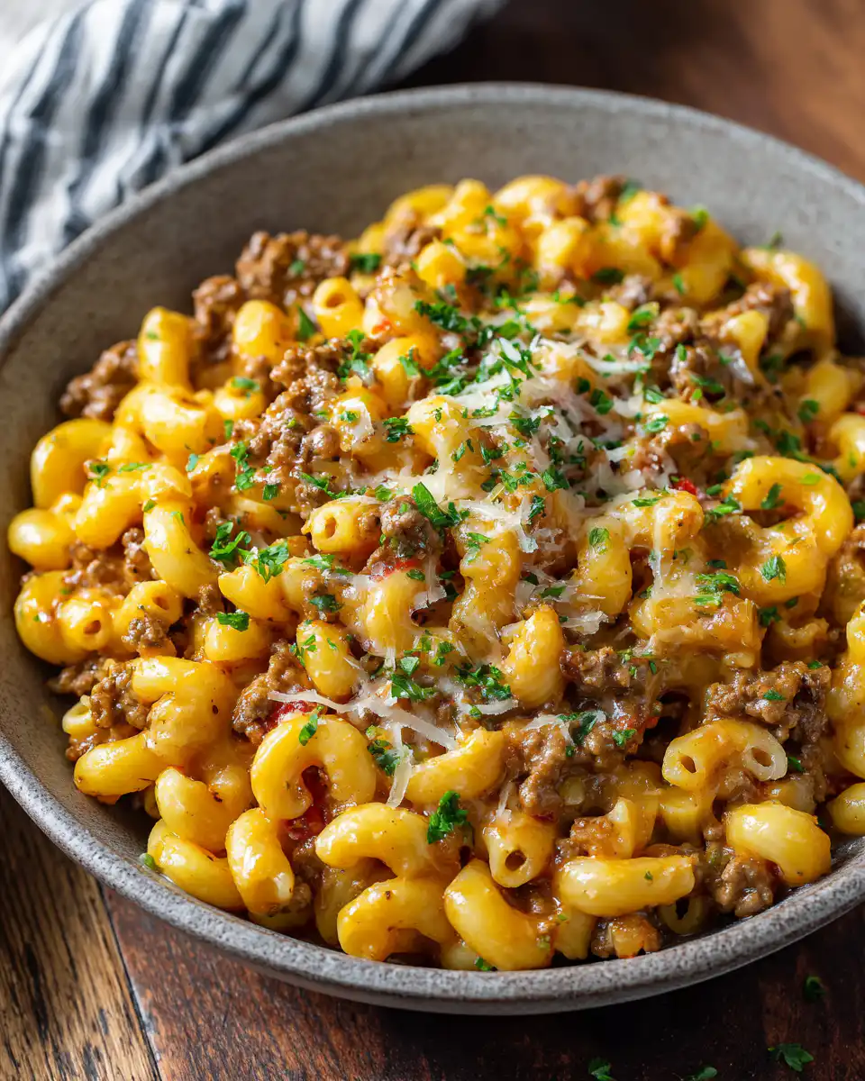 Homemade Hamburger Helper