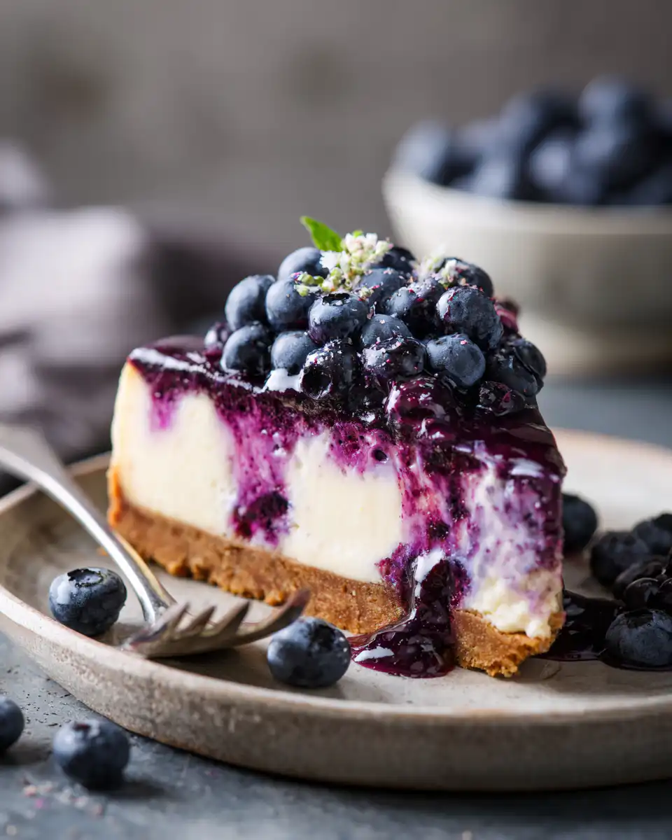 Huckleberry Cheesecake Recipe