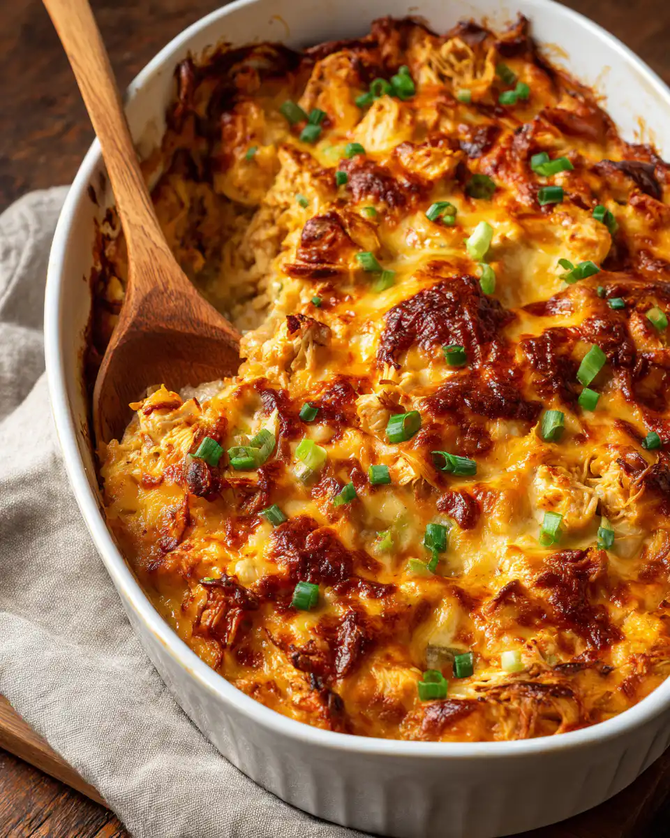 Keto BBQ Chicken Casserole - Easy Keto Recipes