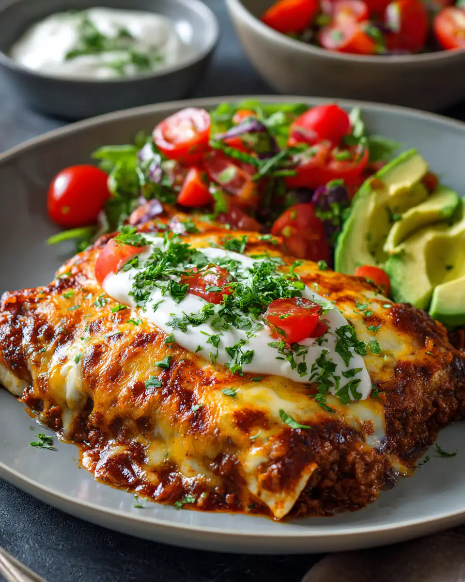 Keto Beef Enchiladas Recipe