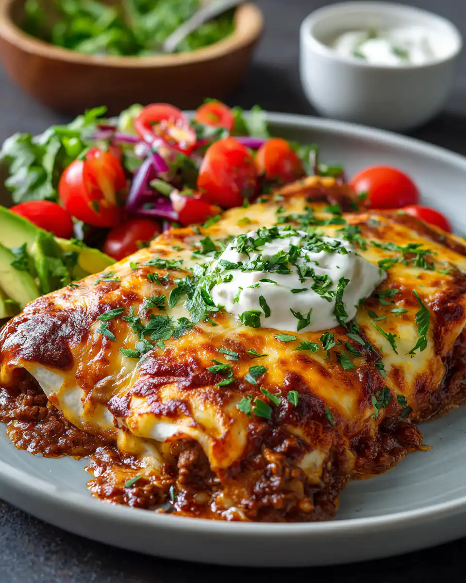 Keto Beef Enchiladas Recipe