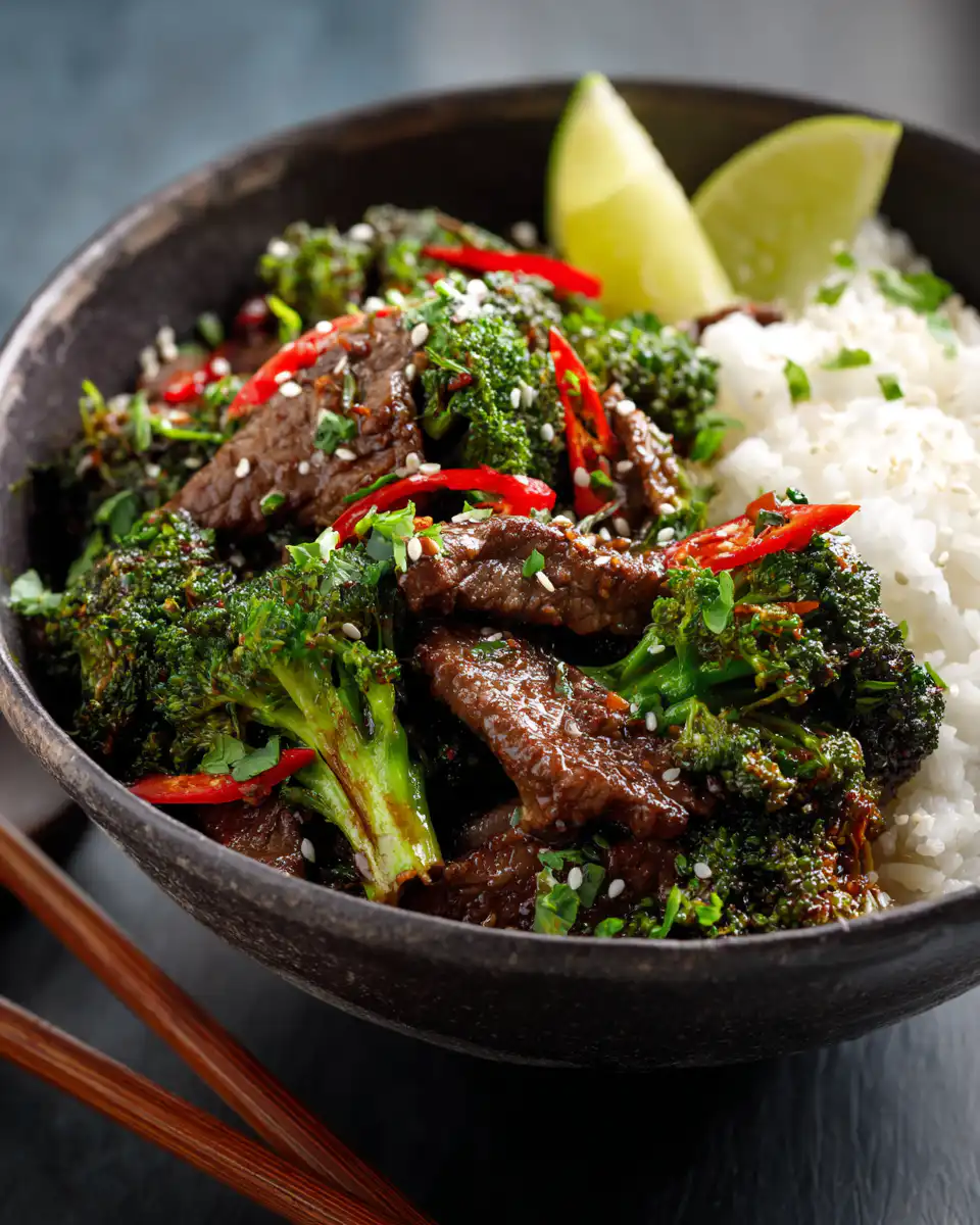 Keto Low Carb Beef and Broccoli