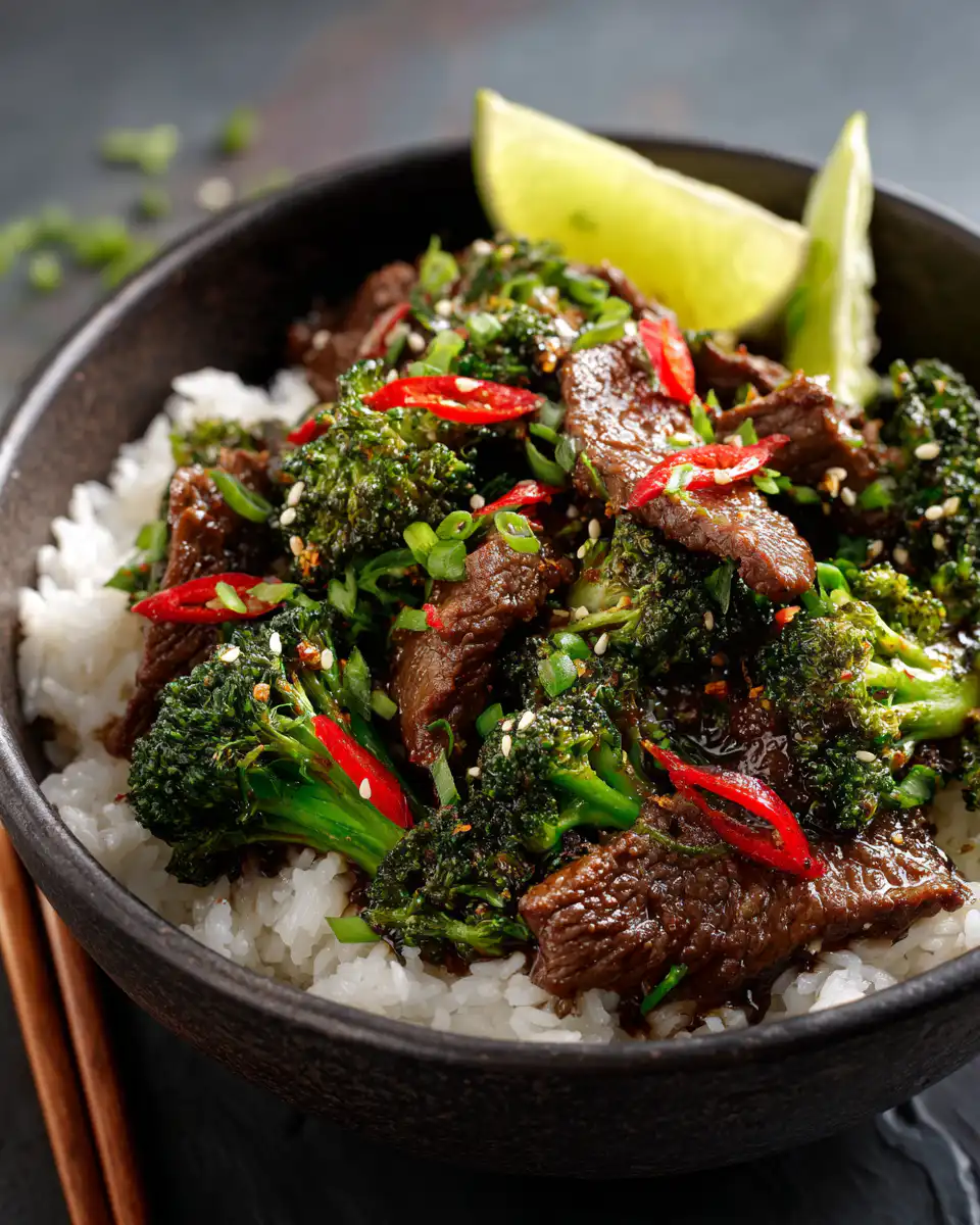 Keto Low Carb Beef and Broccoli