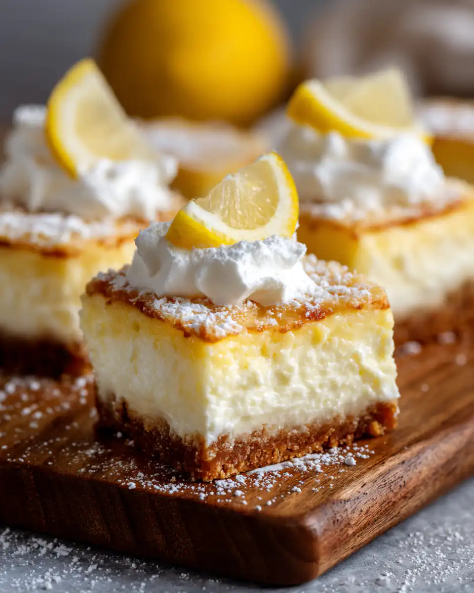Lemon Cream Cheese Bars Recipe