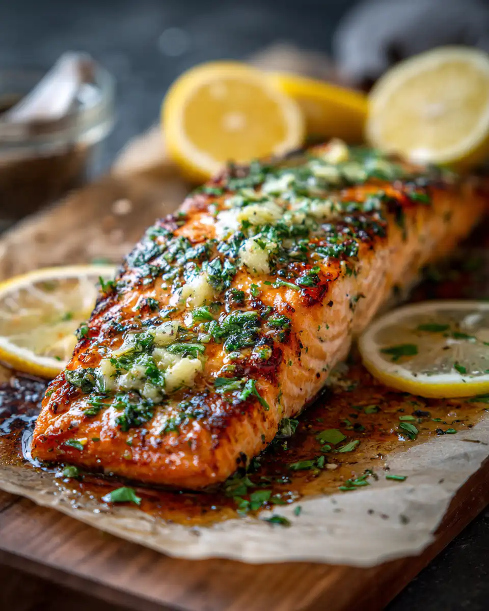 Lemon Garlic Butter Salmon