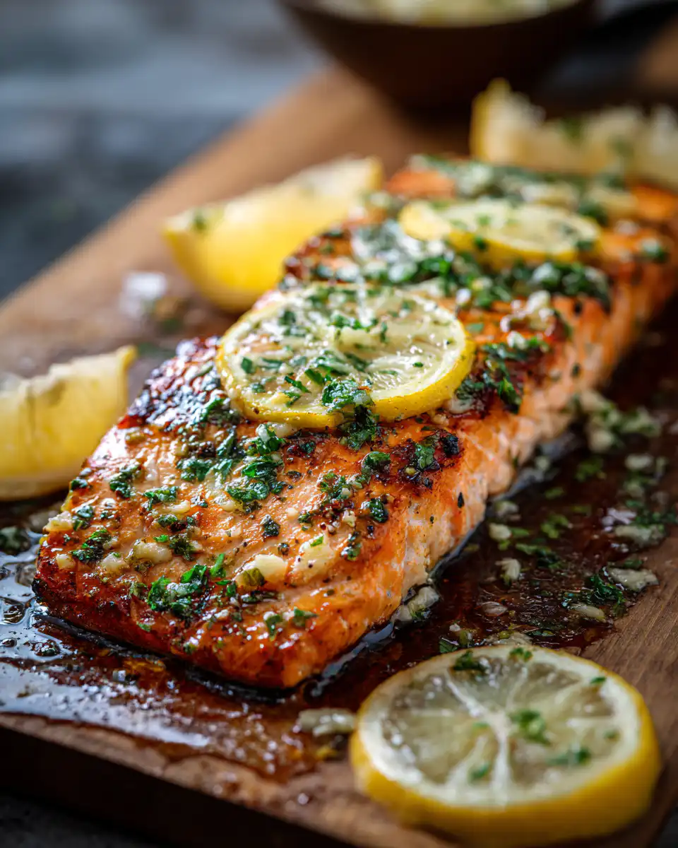 Lemon Garlic Butter Salmon