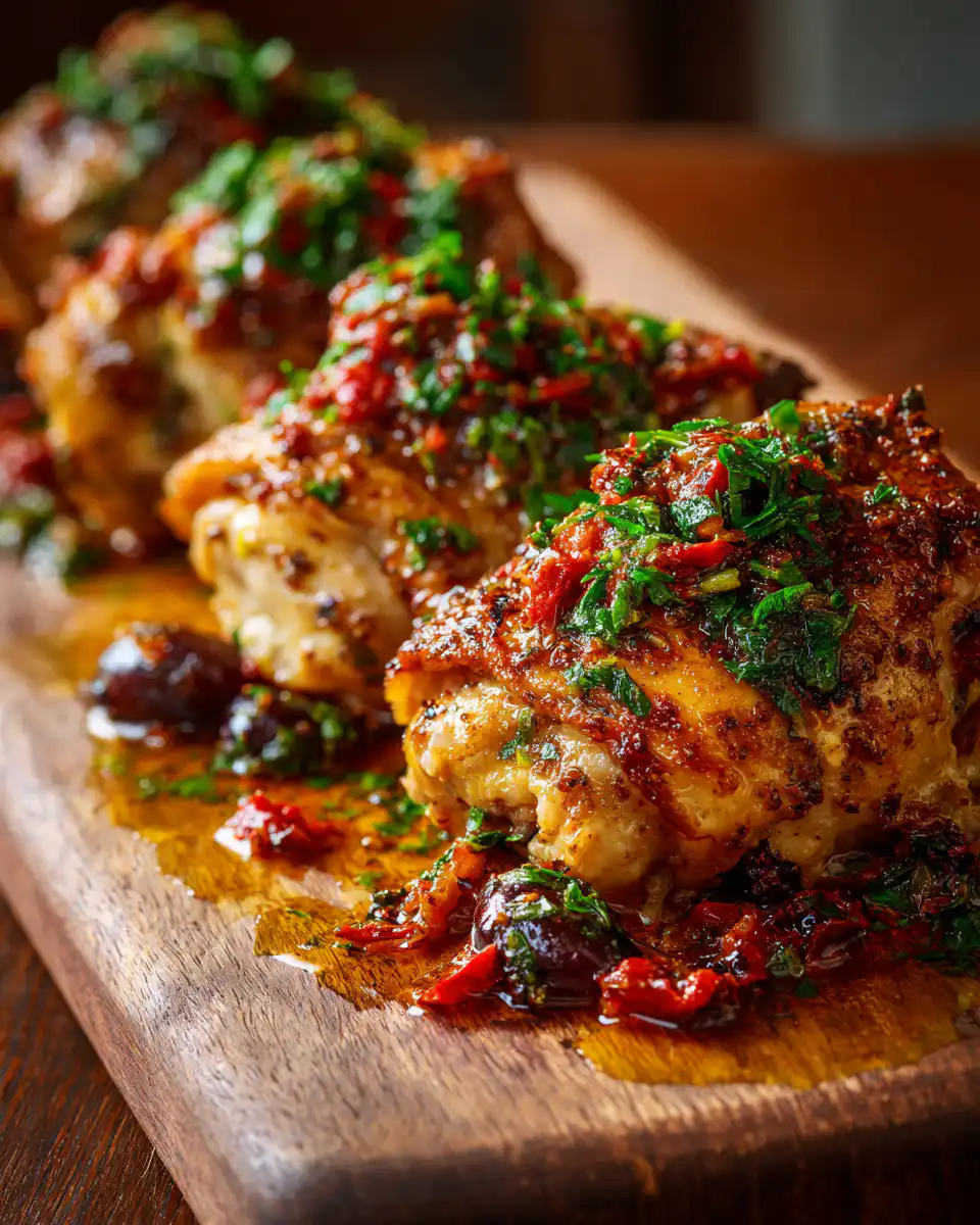 Mediterranean Chicken Thighs