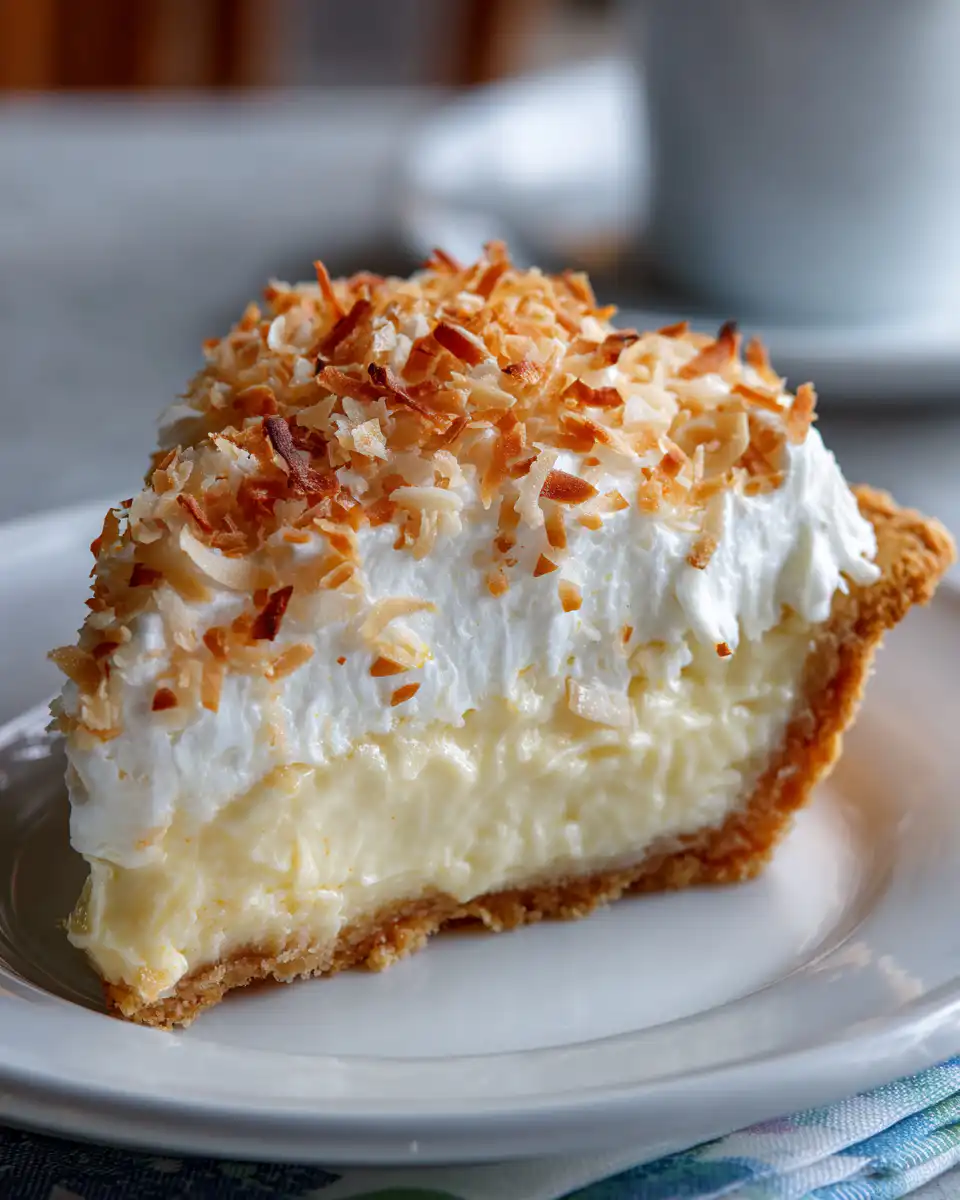 Old-Fashioned Coconut Cream Pie