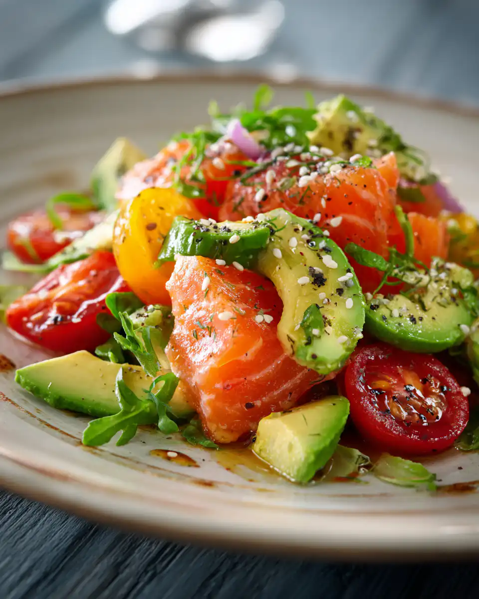 Salmon Avocado Salad