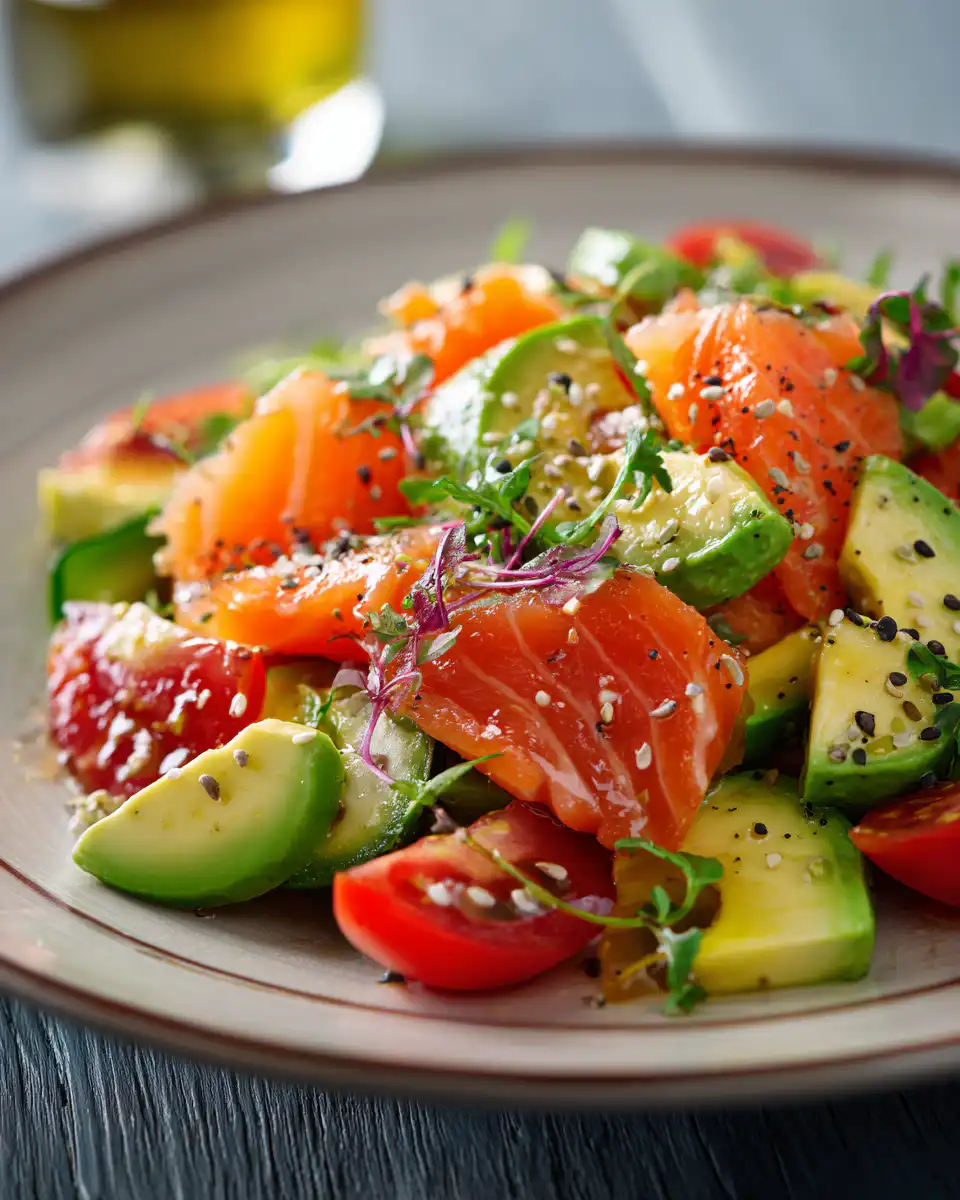 Salmon Avocado Salad